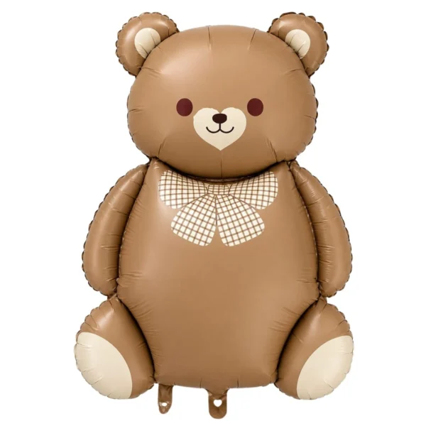 Brown Teddy Bear Foil Balloon for Birthday Party Decoration (1 pc)