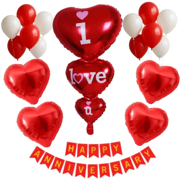 Giftella Happy Anniversary Decoration Kit (18 pc)